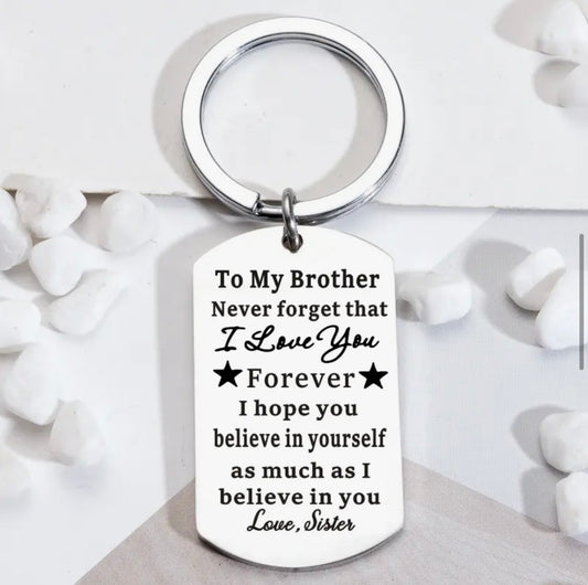 Key Ring Rakhi / Rakhdi Gift for brother