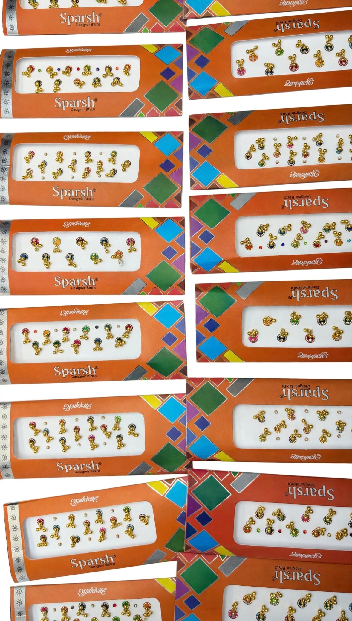 Assorted Kashmiri bind card
