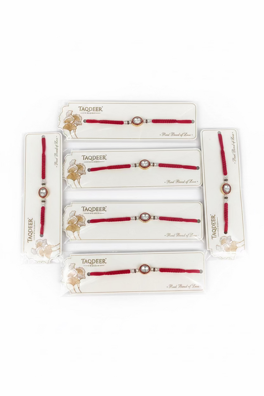 Rakhi / Rakhdi packs in Meenakari ( Per PC )