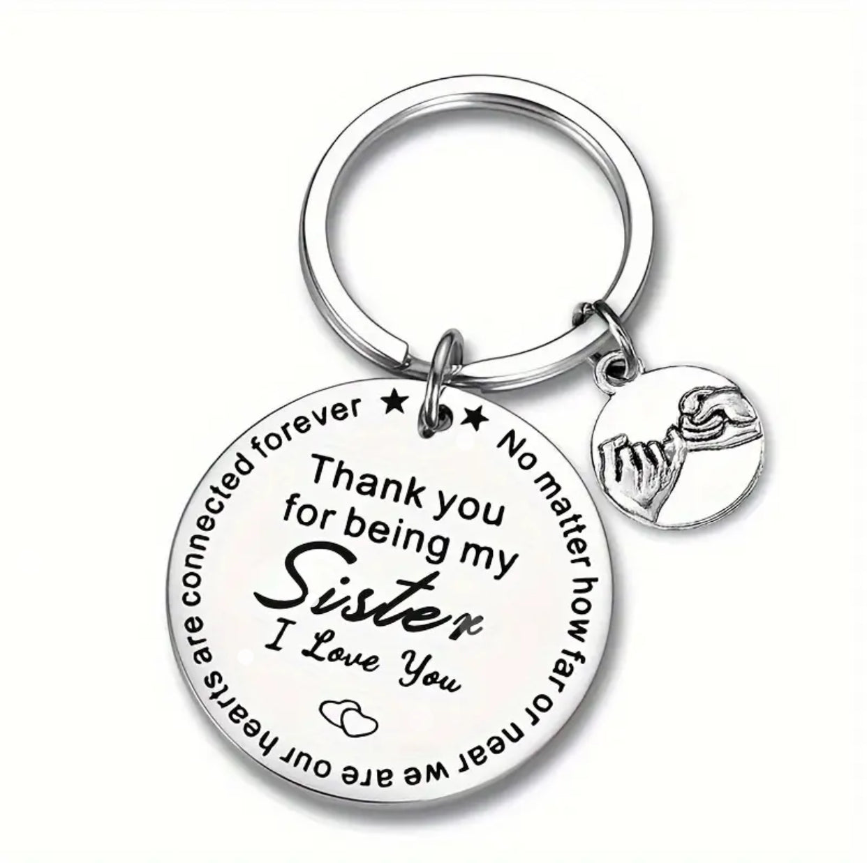Key Ring Rakhi / Rakhdi Gift for sister or sister in law