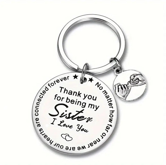 Key Ring Rakhi / Rakhdi Gift for sister or sister in law