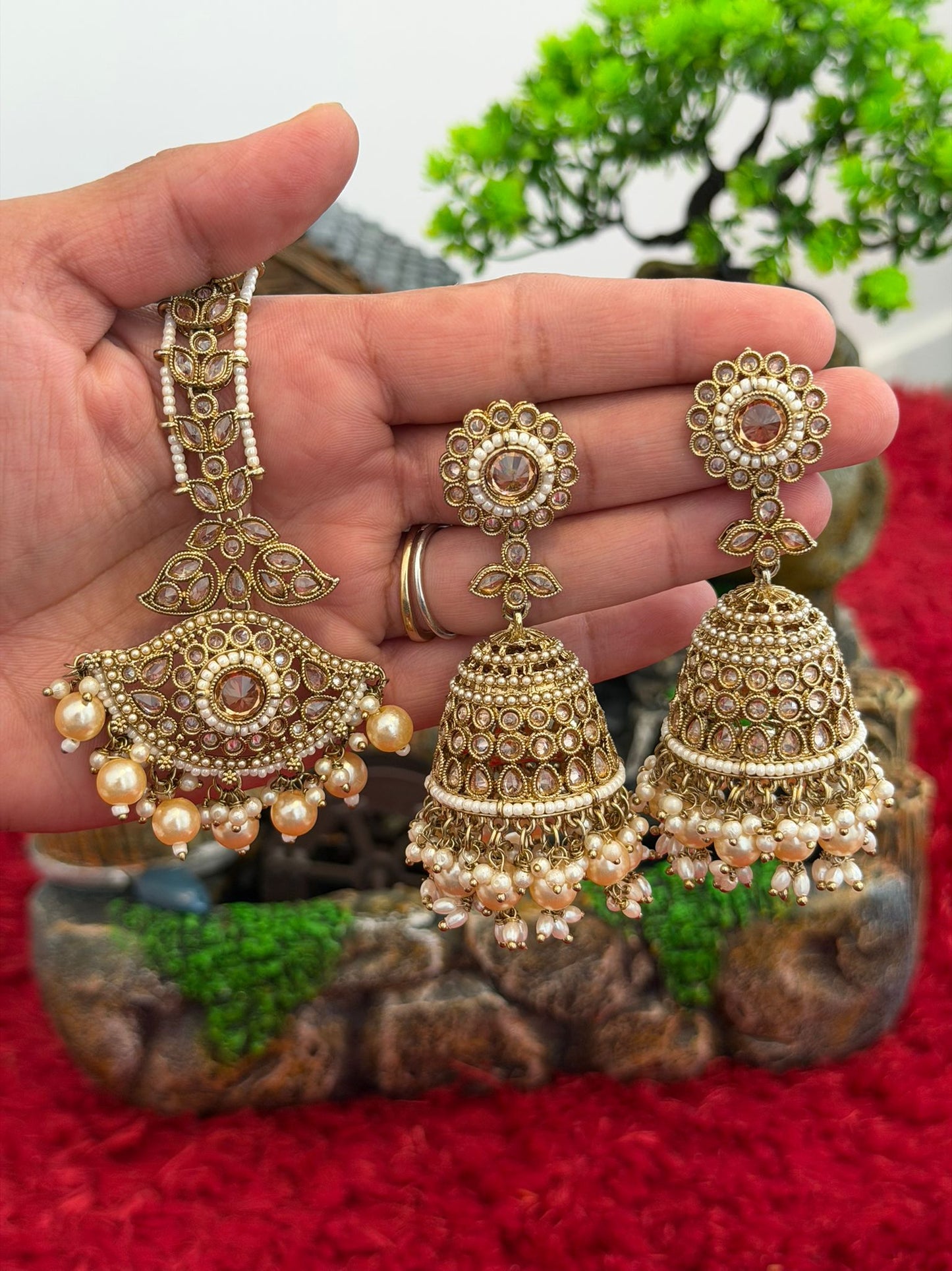 Golden earrings, Code: X37