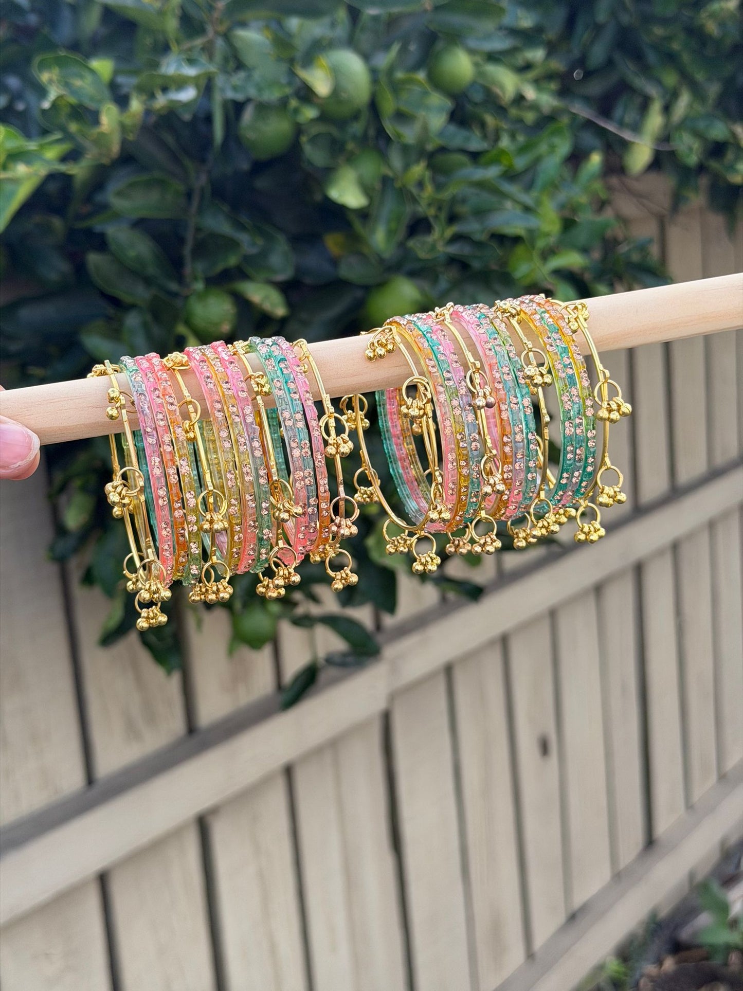 Taking pre orders only - Kashmiri bangles ( set of both hand ) please Note - bangles deisgn can be slightly different due to stock rotation