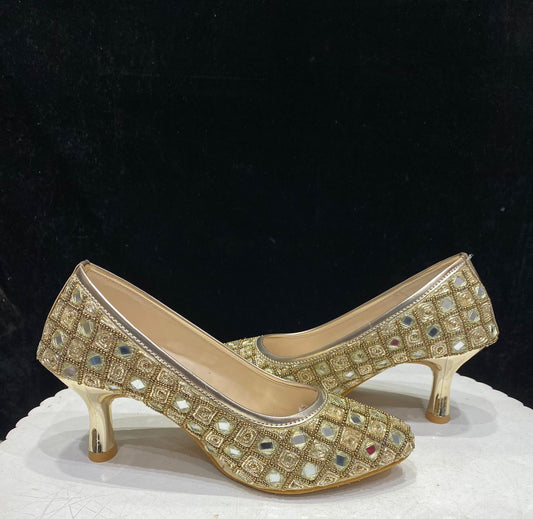 Punjabi Jutti With Heels