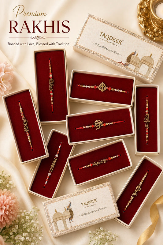 India to India only- Anti tarnish assorted rakhi designs