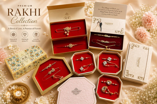 India to India only- premium assorted rakhi designs
