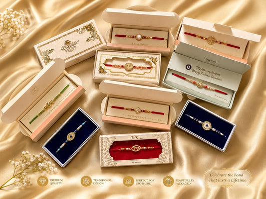India to India only- premium assorted American diamond rakhi designs