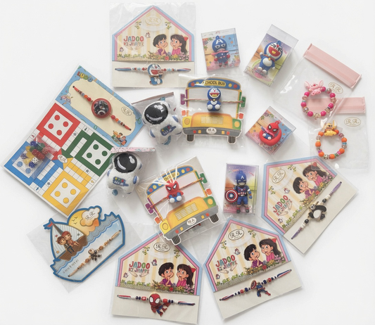 India to India only- premium assorted kids rakhi designs