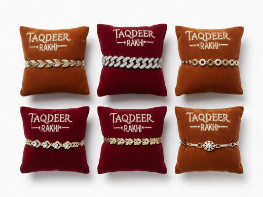 India to India only- premium assorted rakhi bracelet designs