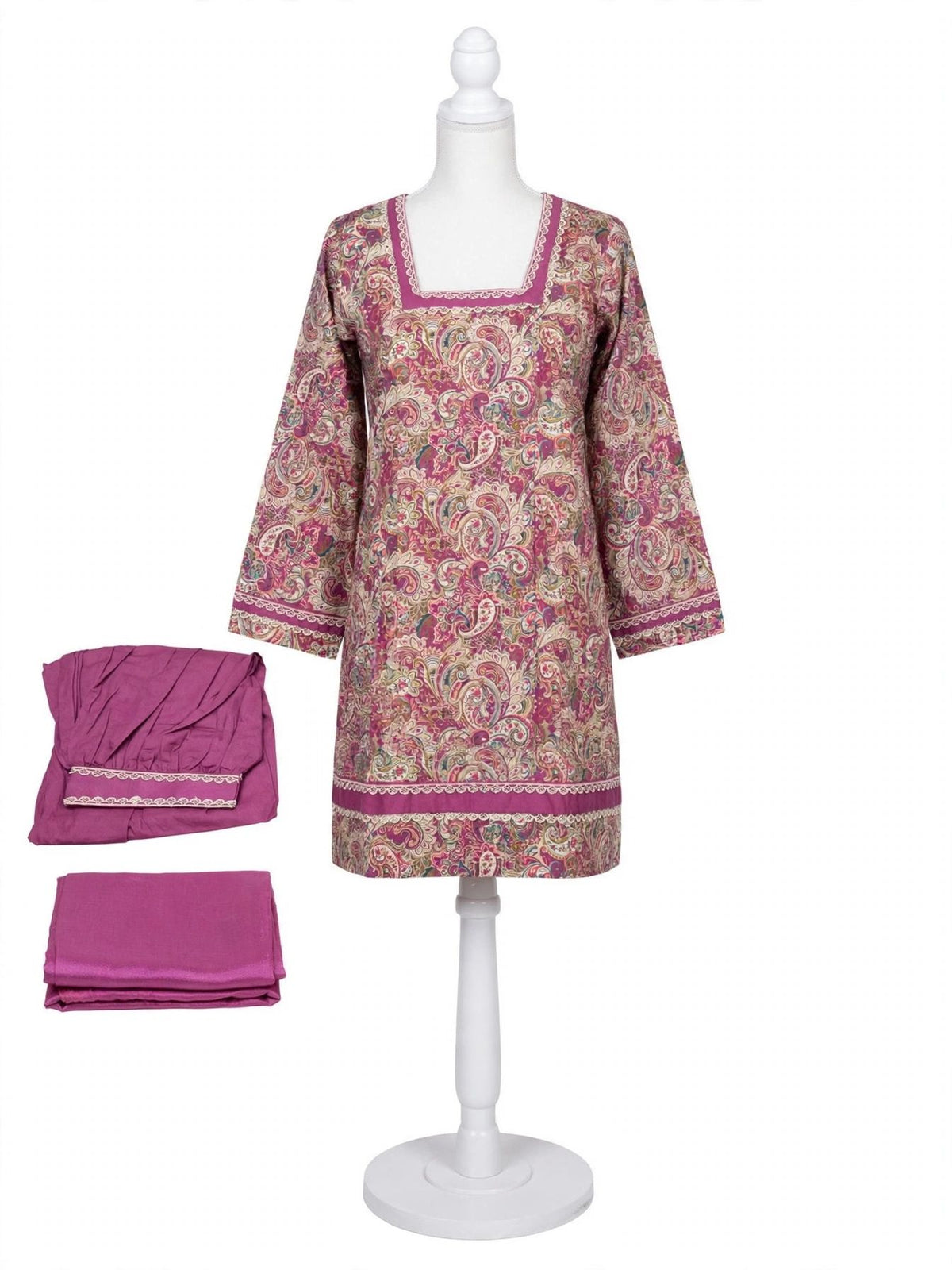 Casual wear boutique stitched suit in premium quality