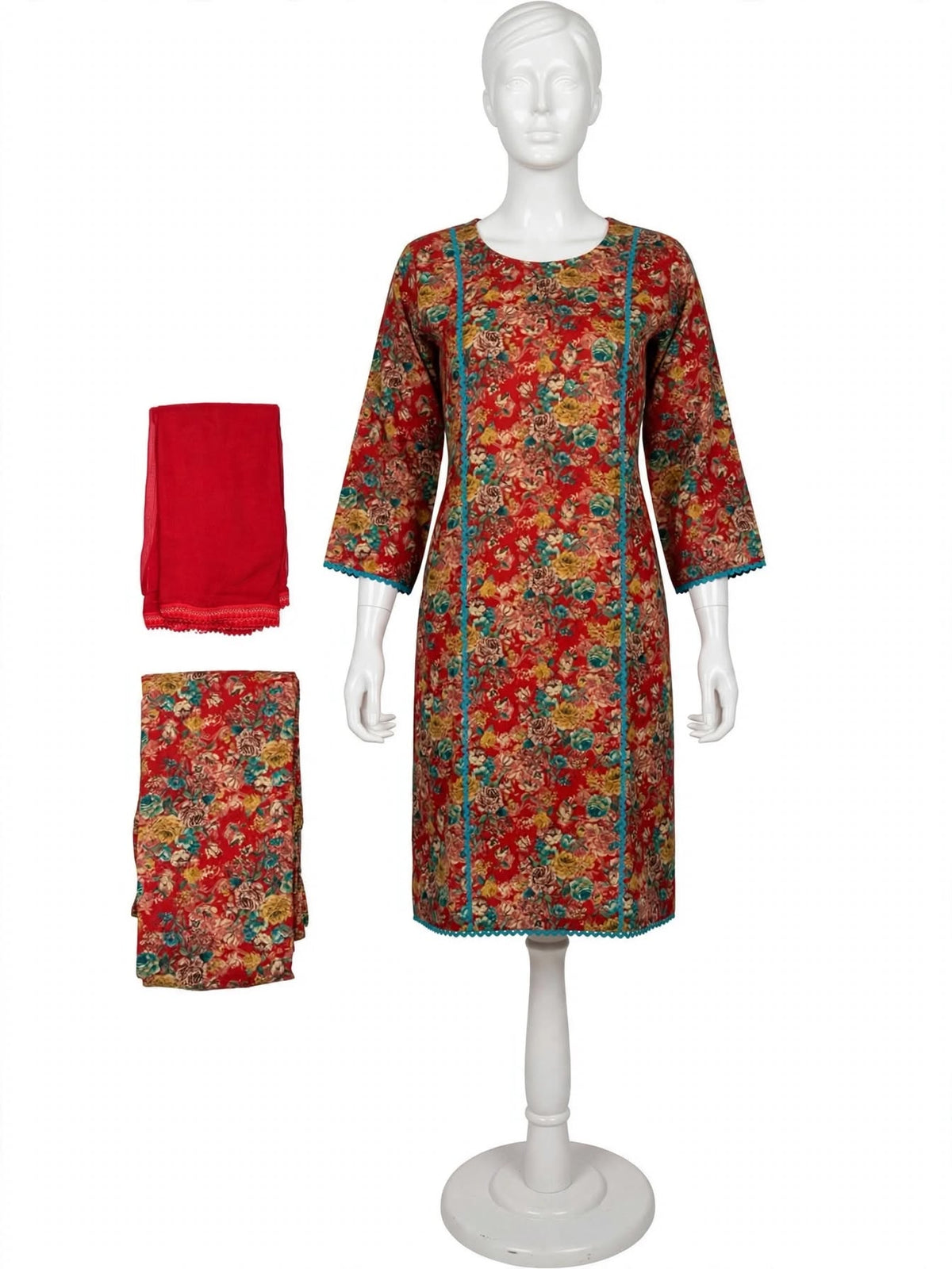 Casual wear boutique stitched suit in premium quality