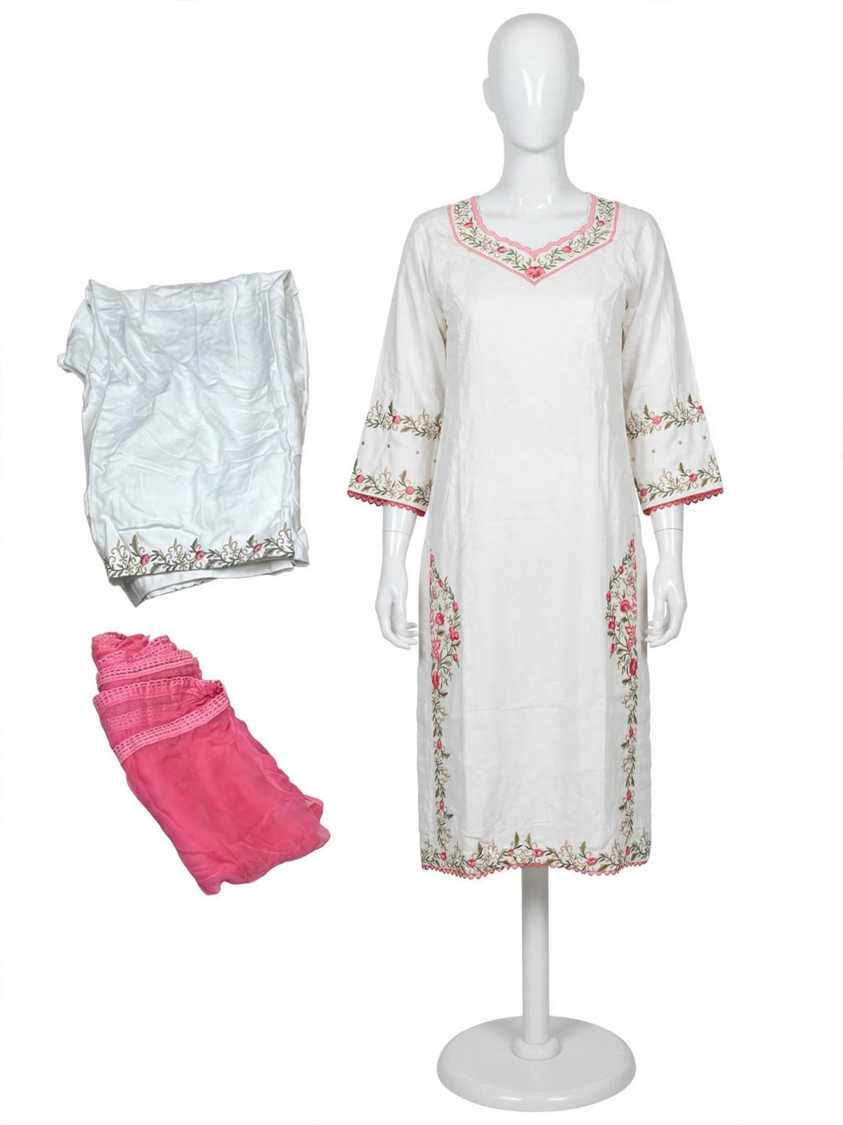 Casual wear boutique stitched suit in premium quality