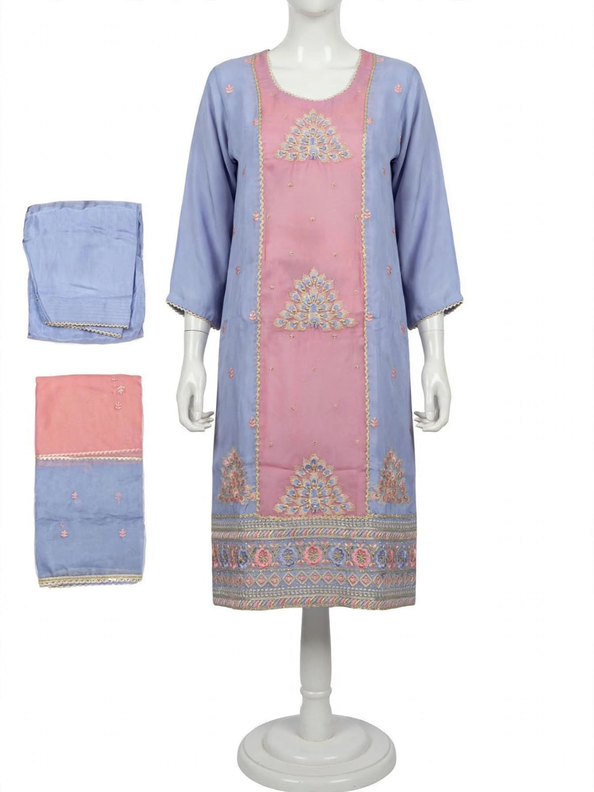 Party wear hand+ Tilla work boutique stitched salwar suit, (Code: 250)