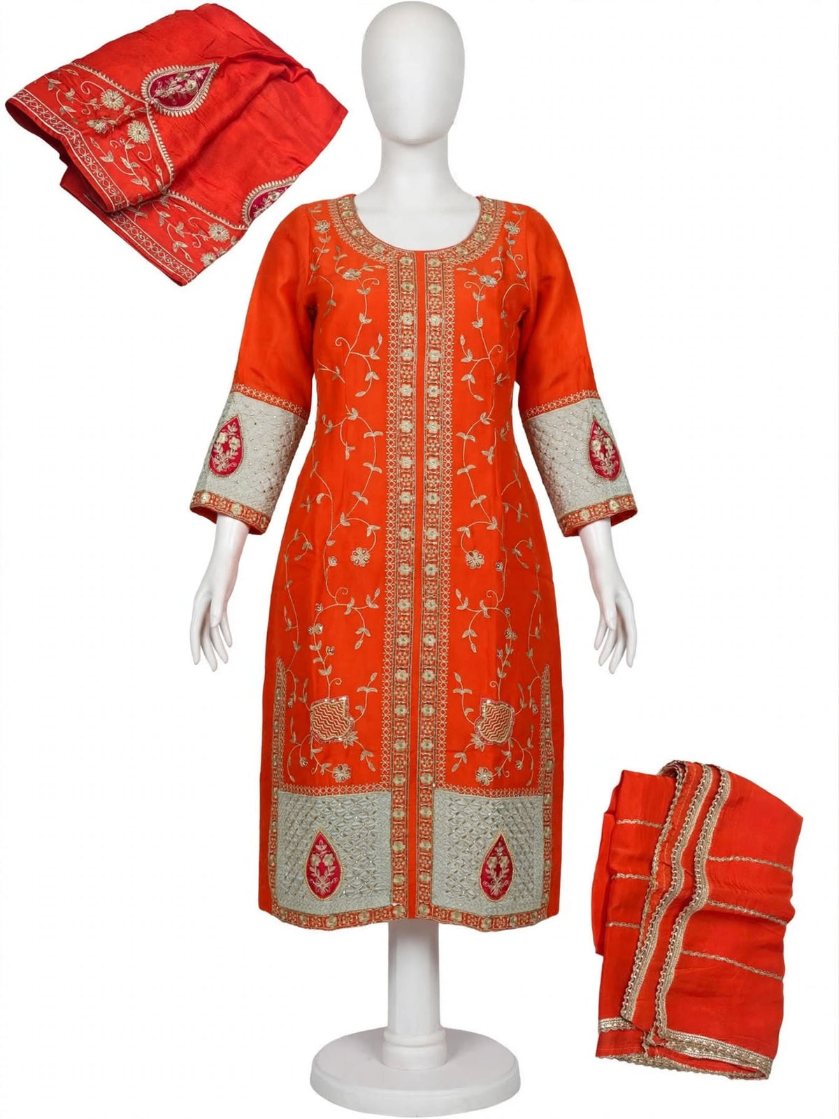 Party wear boutique stitched salwar suit, (Code: 113)