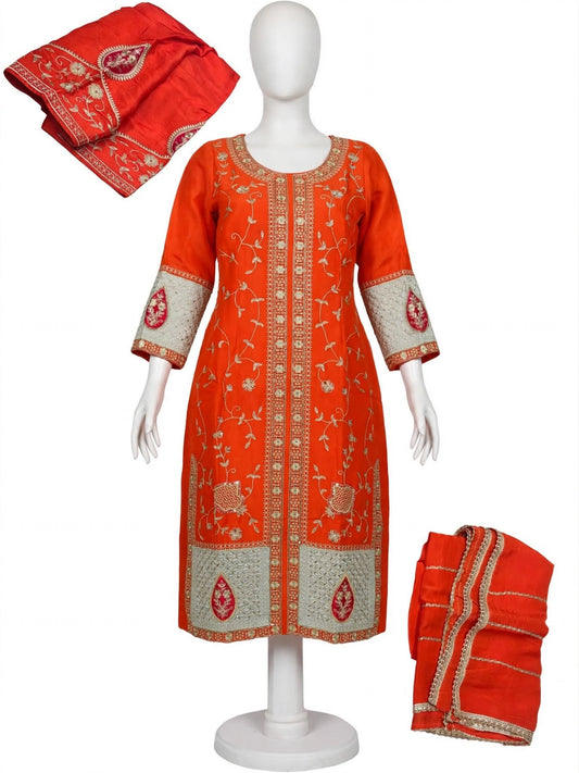Party wear boutique stitched salwar suit, (Code: 113)
