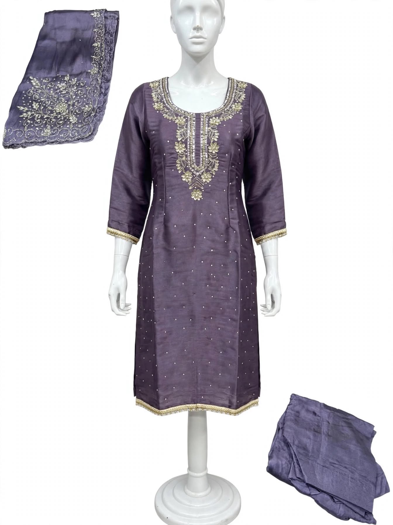 Party wear boutique stitched salwar suit (Code: 096)