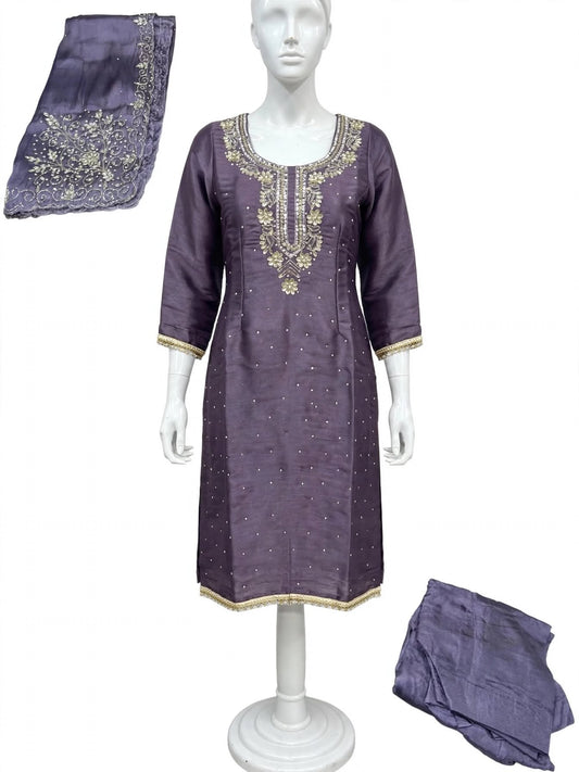 Party wear boutique stitched salwar suit (Code: 096)