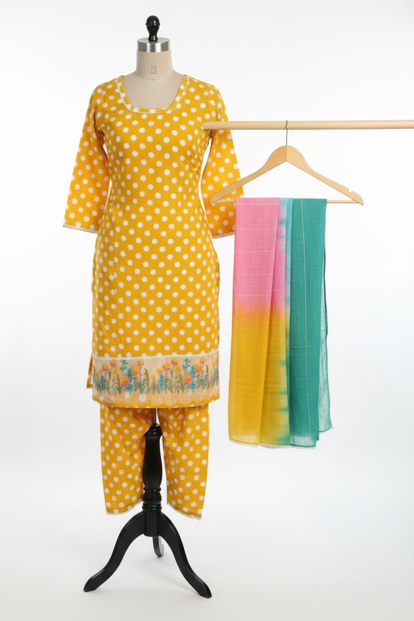 Farshi salwar suit in cotton - Code 291