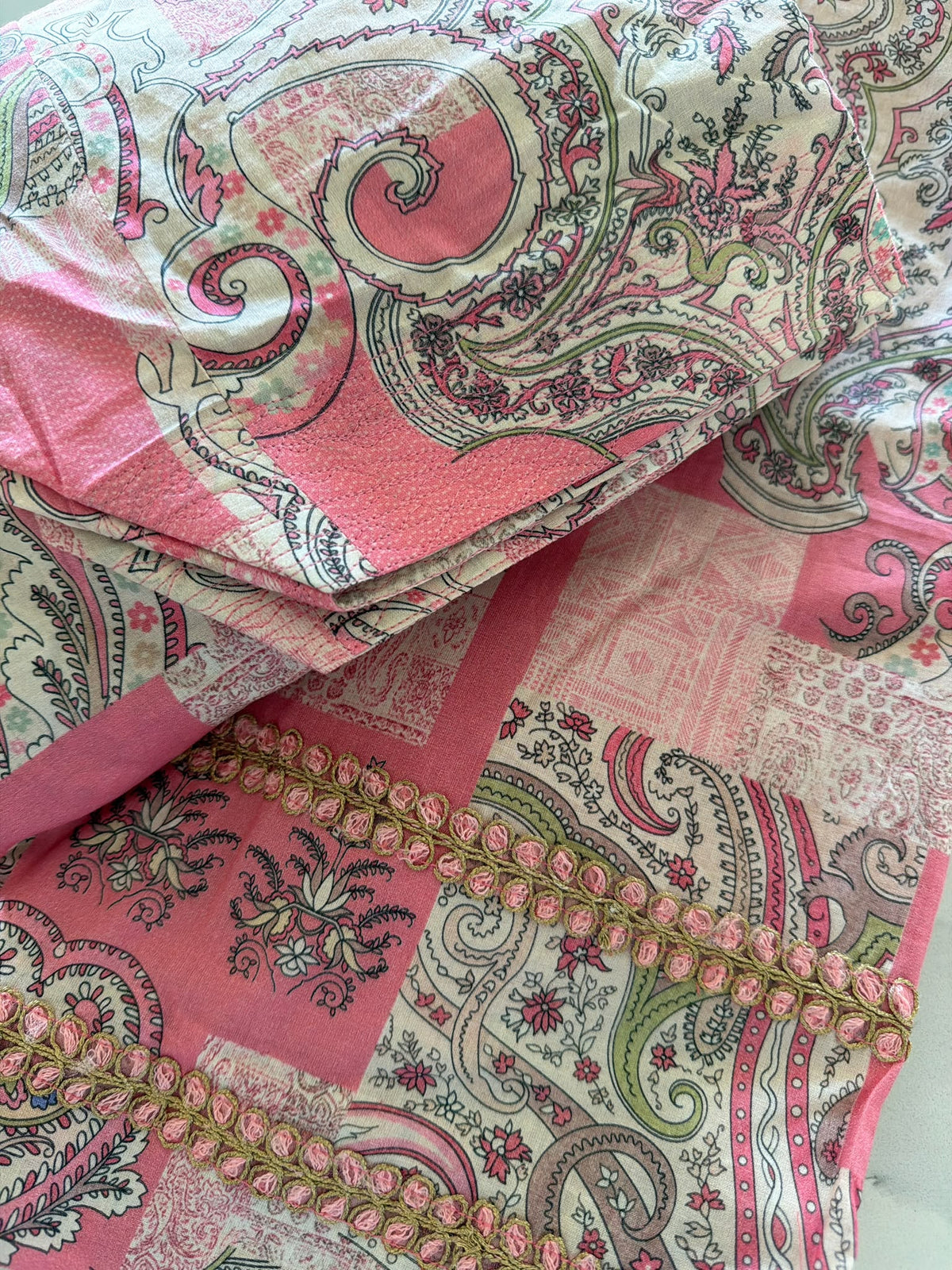 Light pink suit in premium cotton - Code 301
