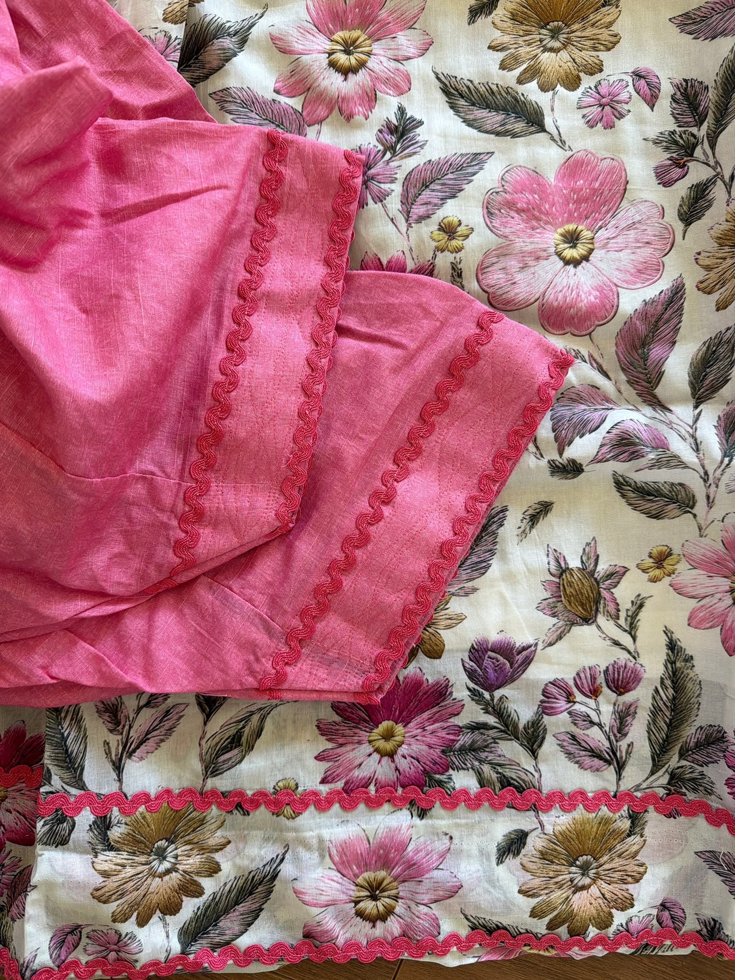 Printed cotton salwar suit in premium quality- Code: 303