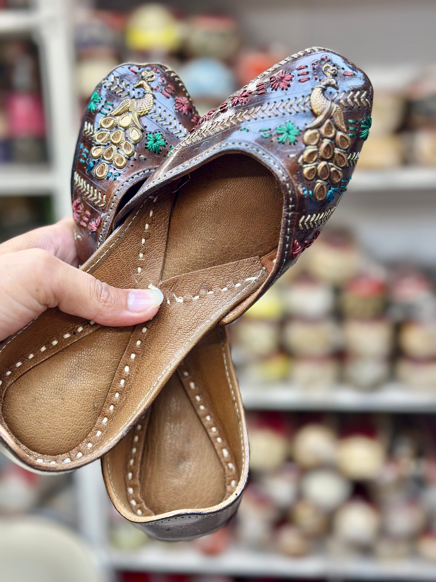 Punjabi casual wear traditional jutti, Code: JU11