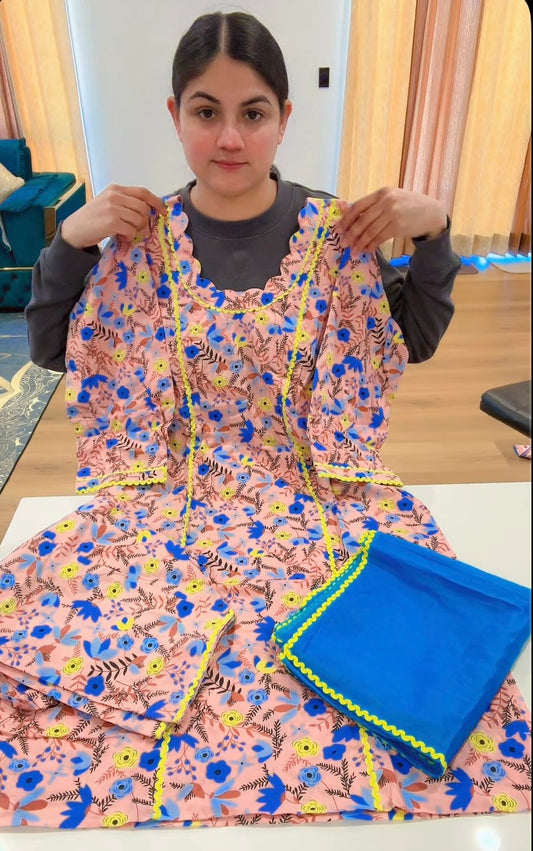 Cotton Printed Suit, C29