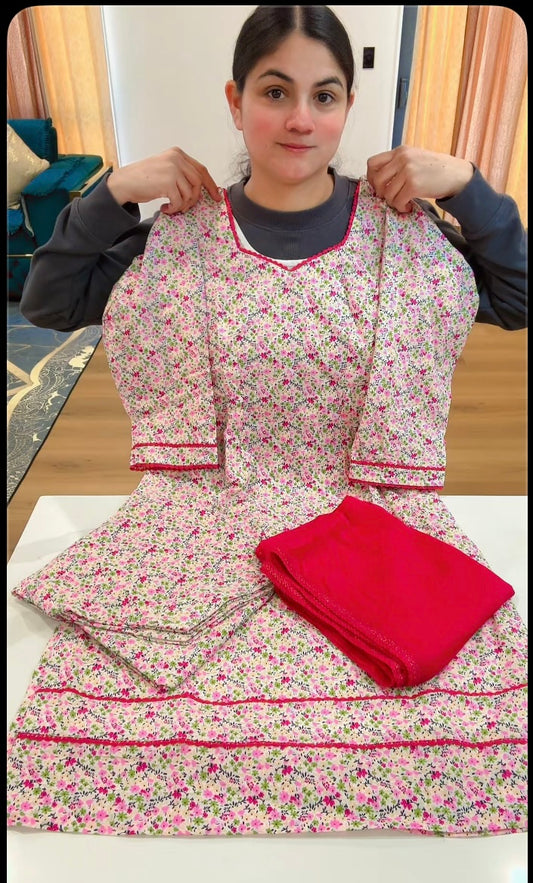 Cotton Printed Suit, C34
