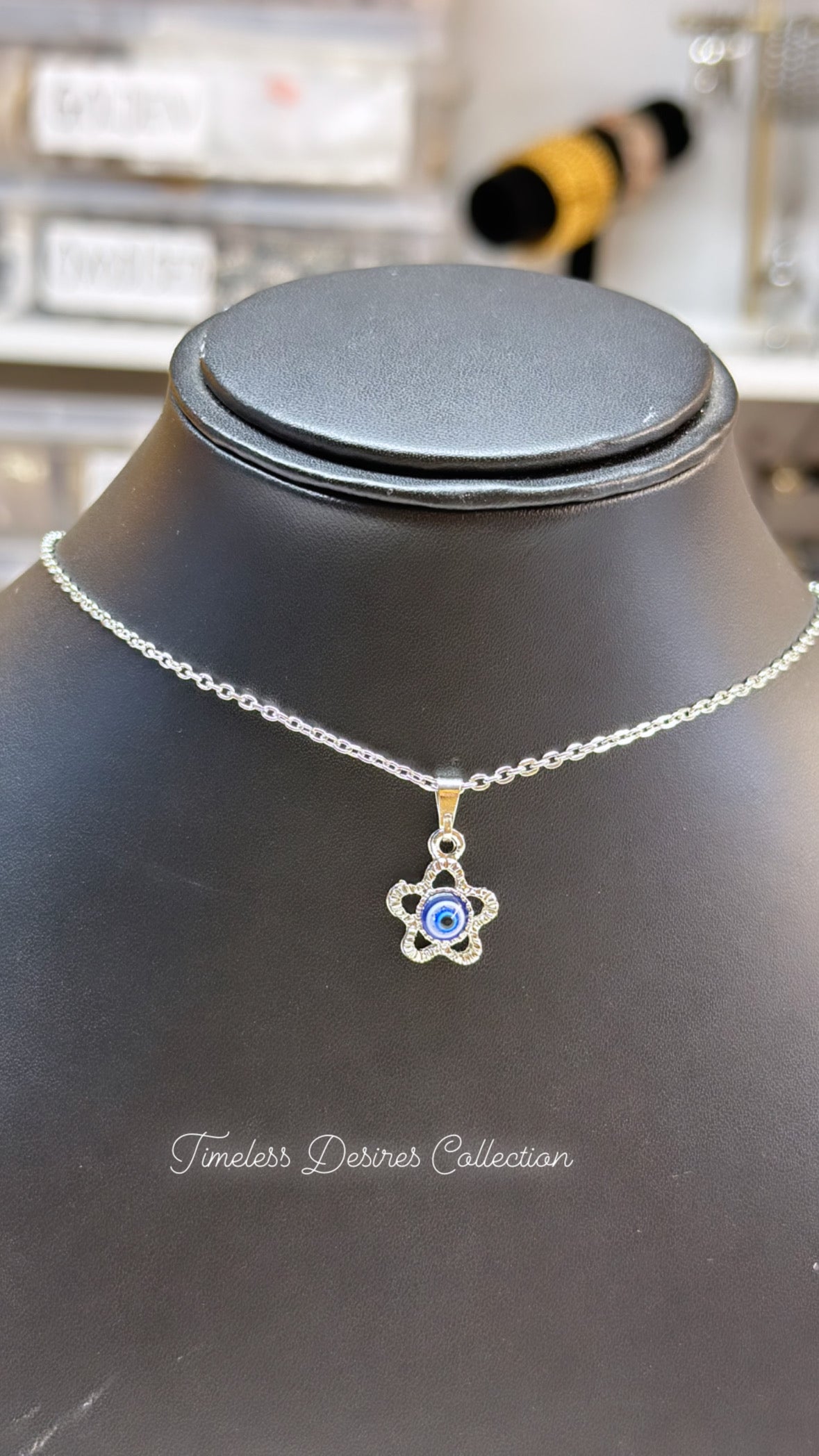 Evil Eye Star Necklace