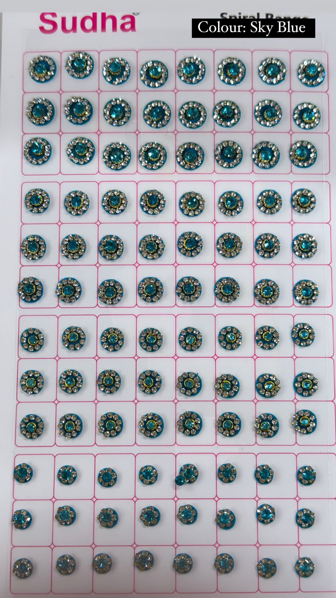 Double Stone Work Bindi