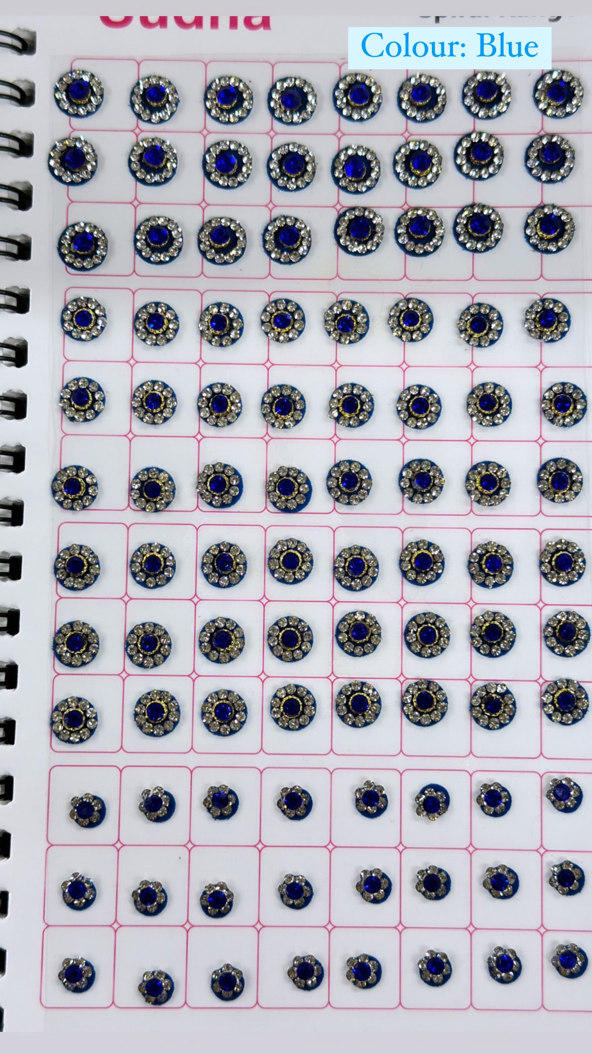 Double Stone Work Bindi