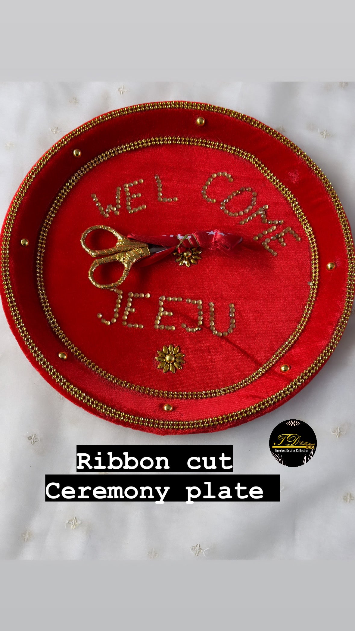 Ribbon Cut Plate ( TD-1 )