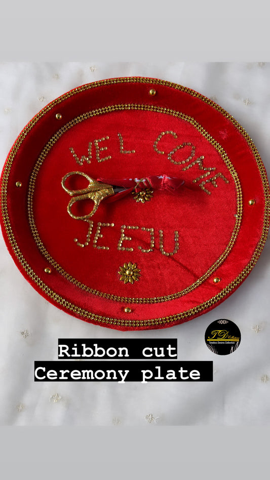Ribbon Cut Plate ( TD-1 )