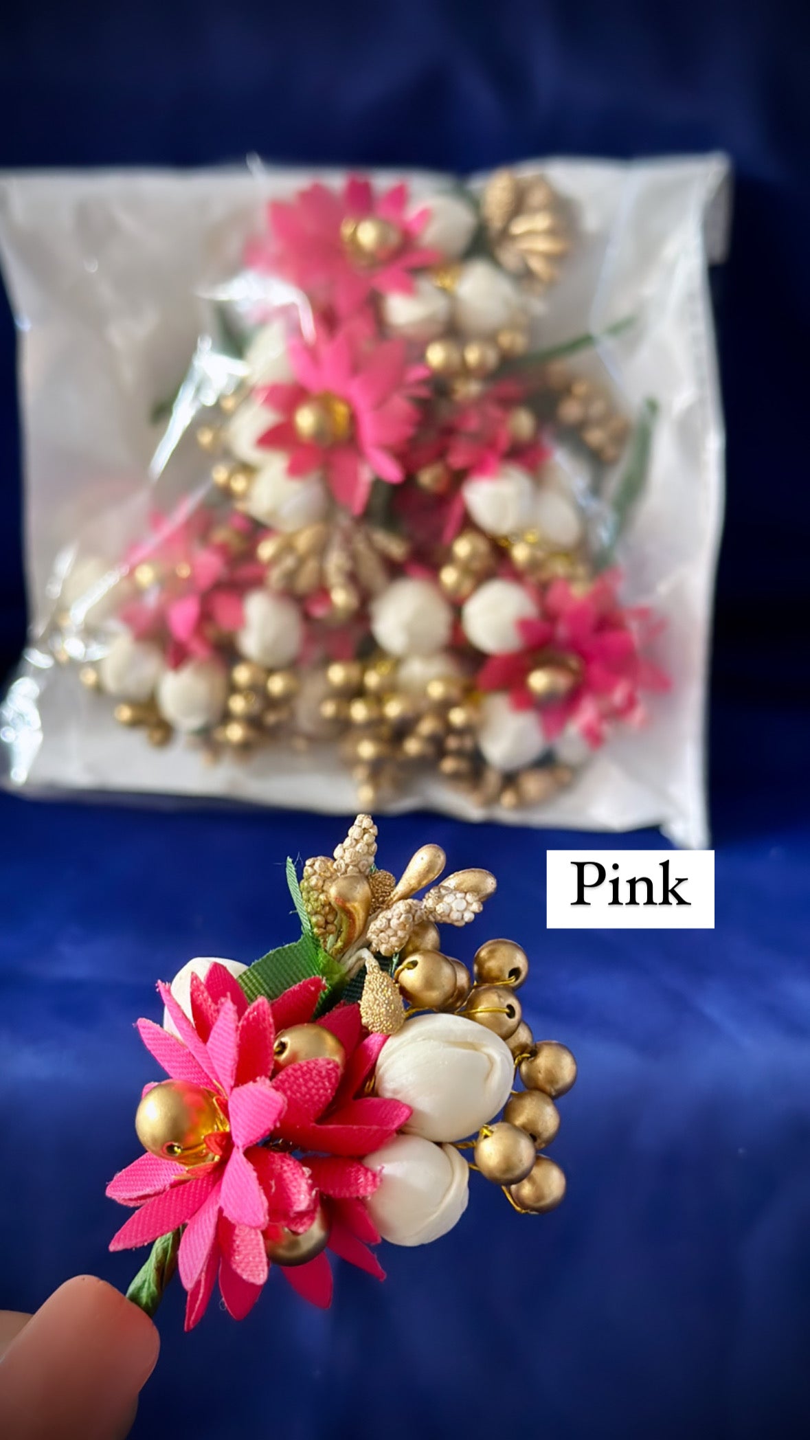 Gajra Floral Pins (TD-2, Colour 5)