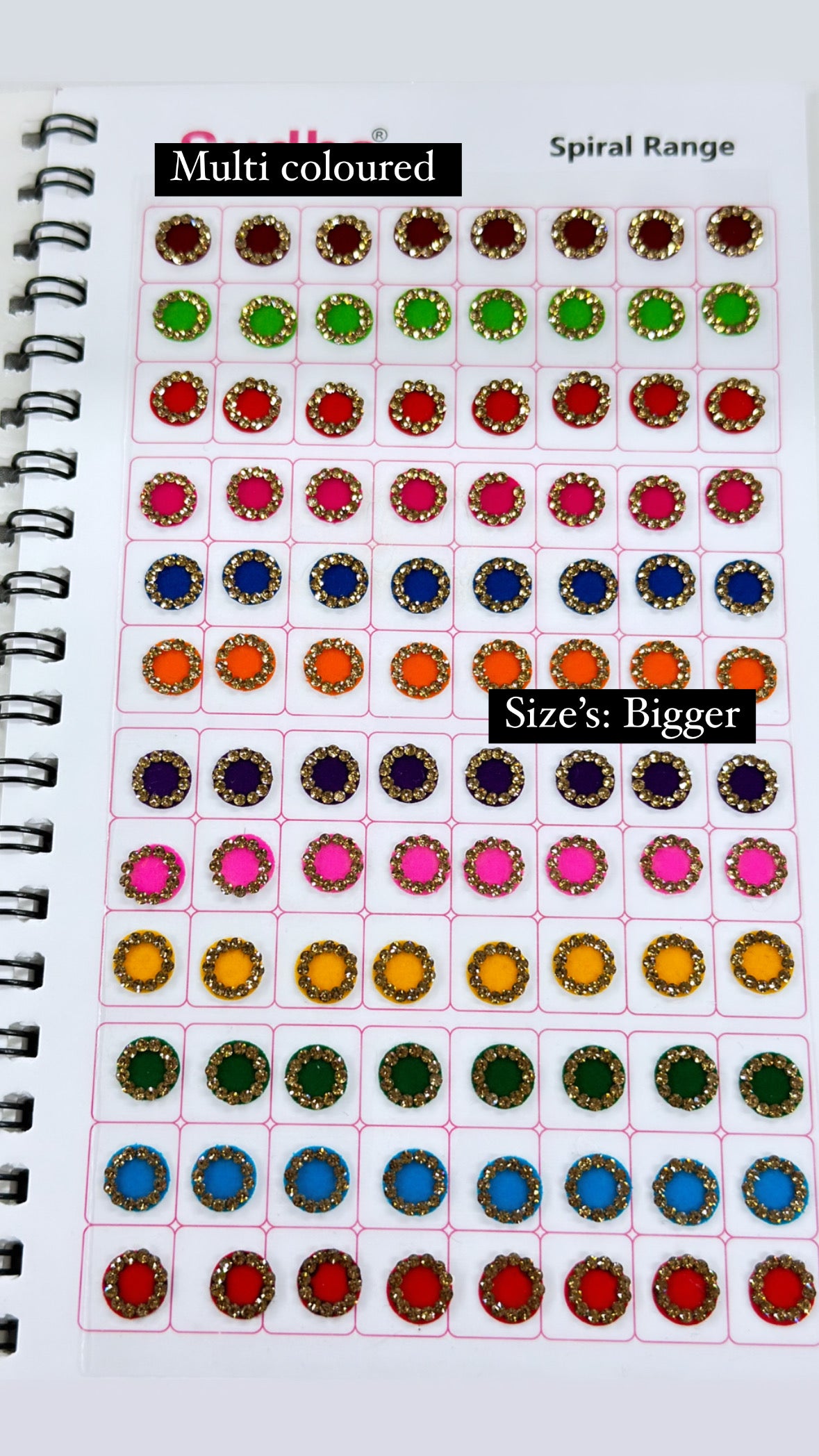 Stone Border Bindi Booklet