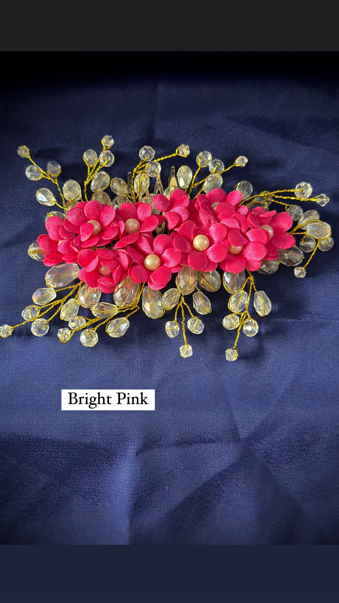 Crystal Loaded Hair Accessories (Colours 4)
