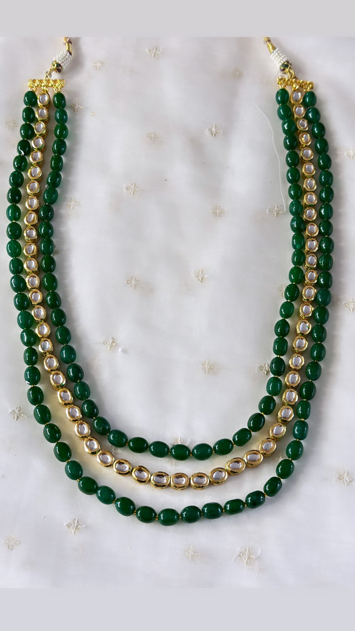 Kundan backside Meenakari , Sherwani Maala ( TD -3 )