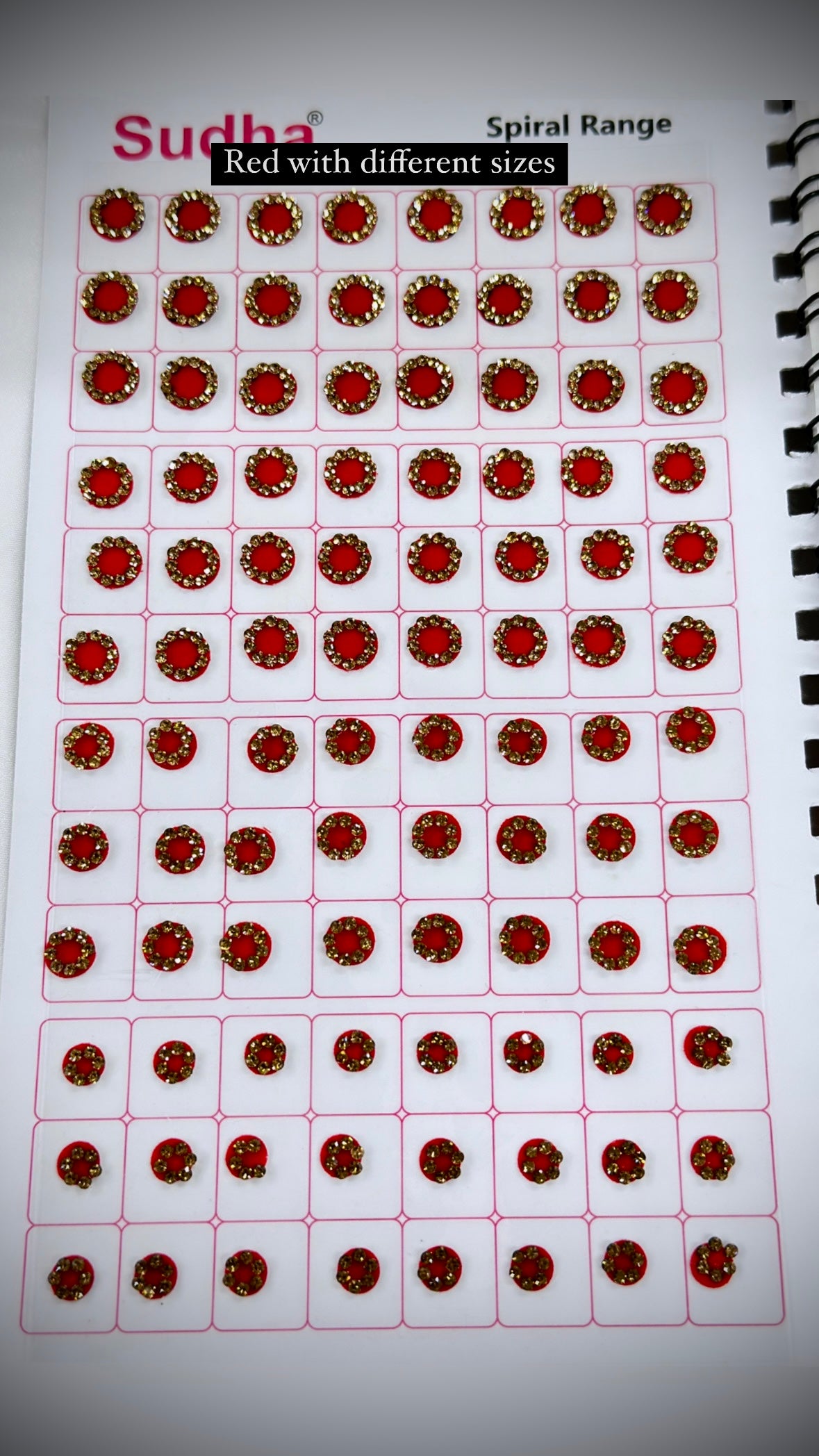 Stone Border Bindi Booklet