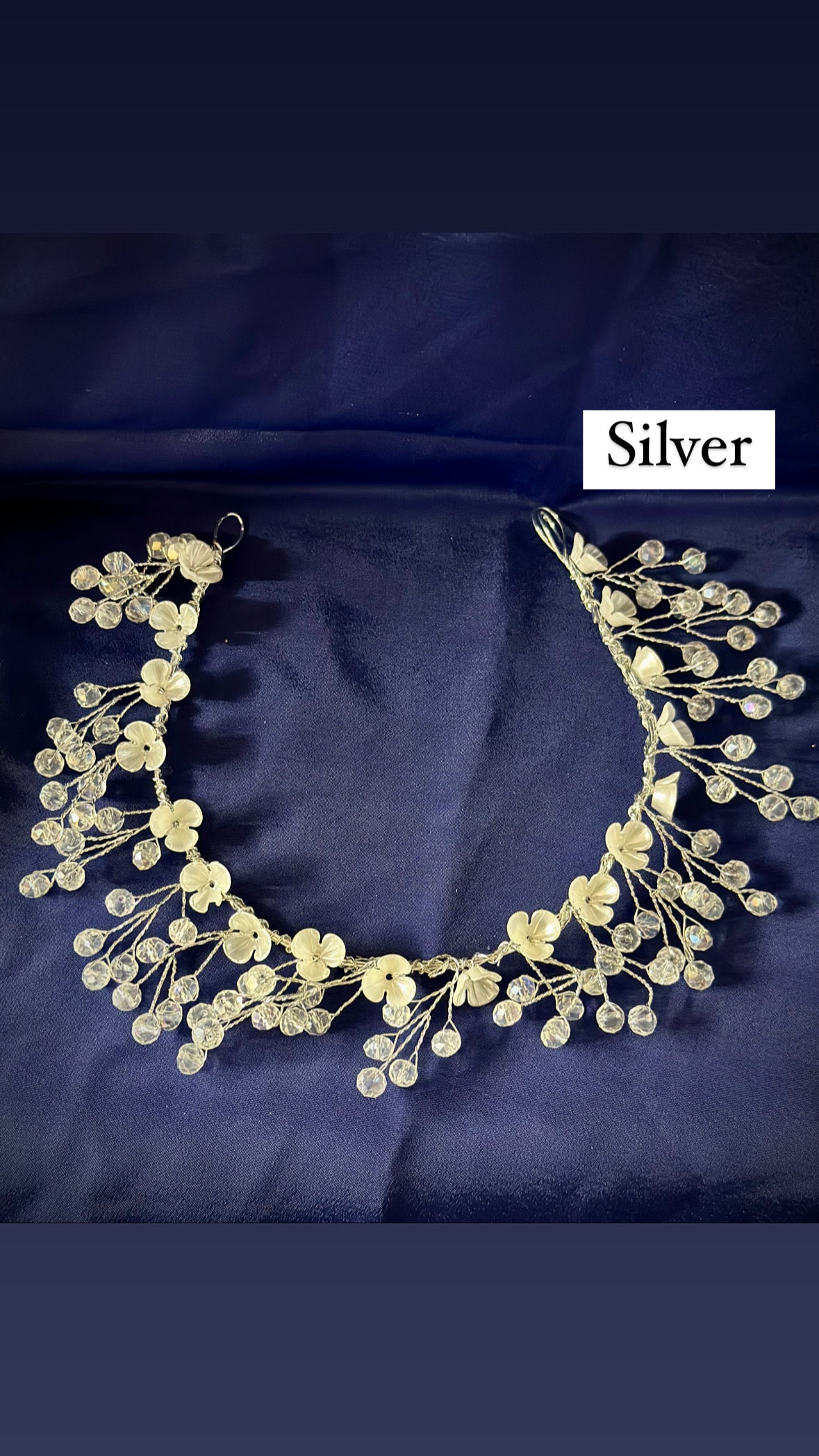 Silver Crystal Accessories (TD-5, Design 4)