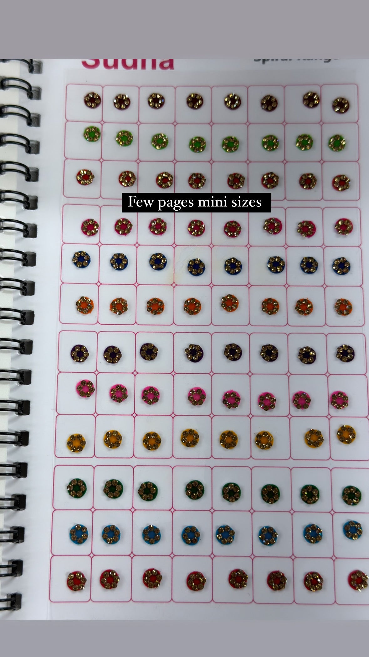 Stone Border Bindi Booklet