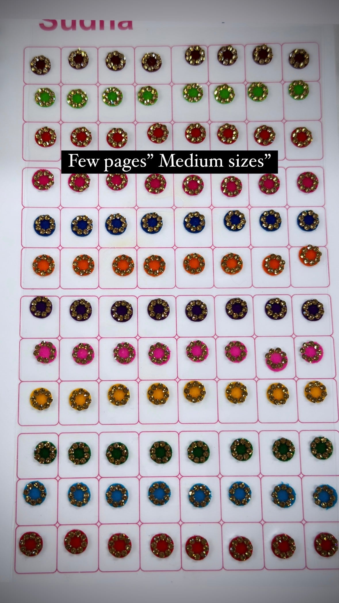 Stone Border Bindi Booklet