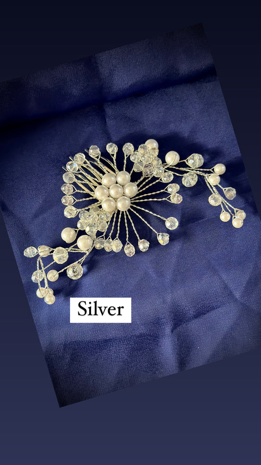 Silver Crystal Accessories (TD-5, Design 4)