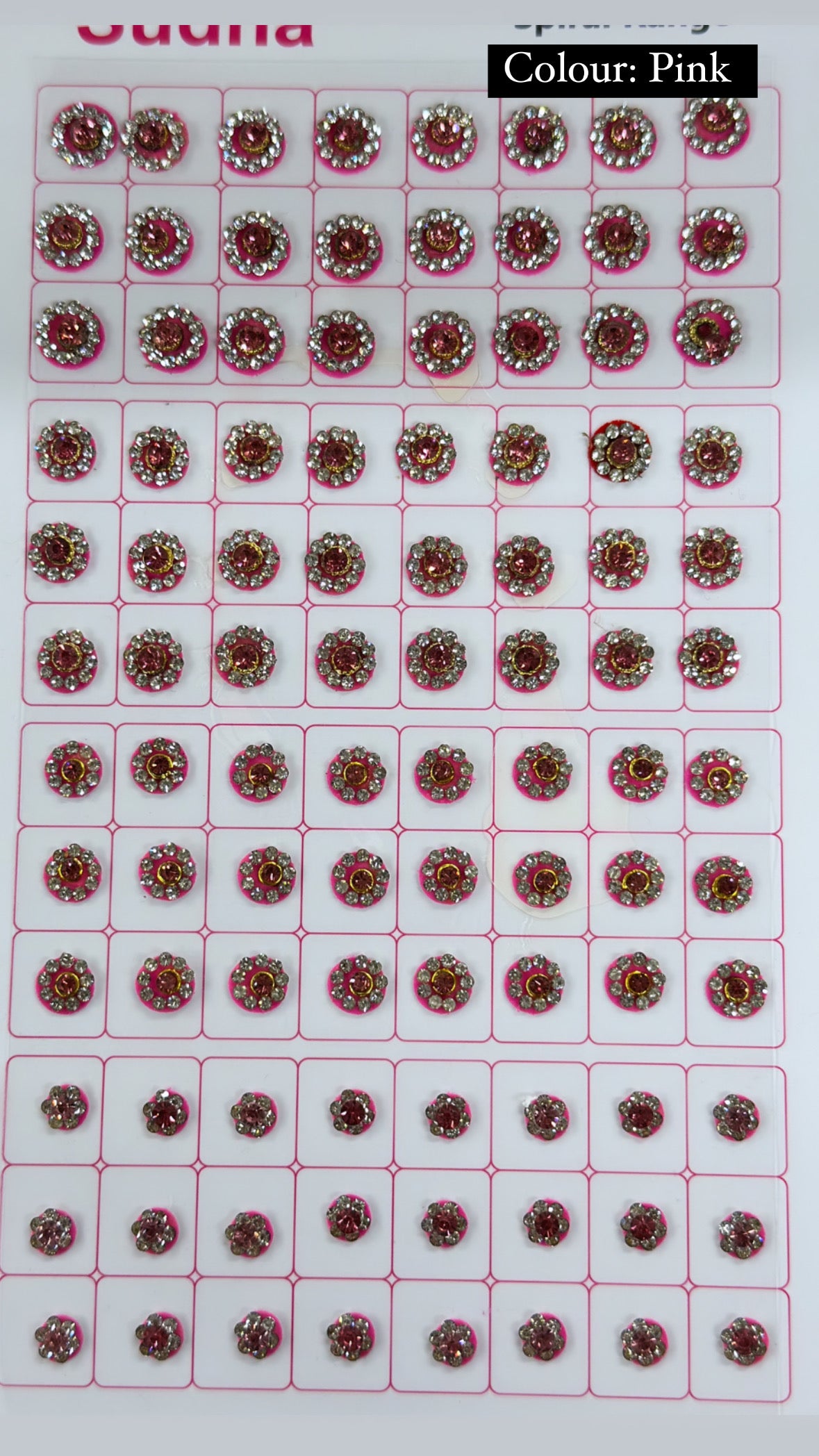 Double Stone Work Bindi