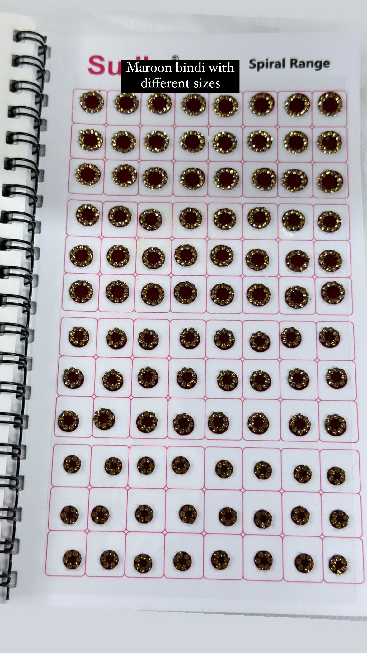 Stone Border Bindi Booklet
